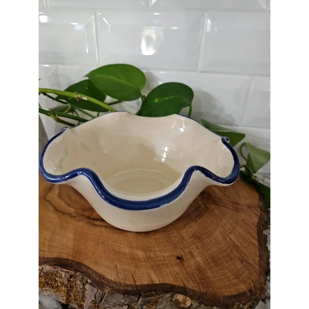 Vintage SNOWMAN POTTERY‎ Bowl